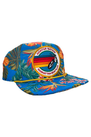 SIGNATURE MB - VINTAGE SAFARI TWILL LOW RISE TRUCKER HATS Aviator Nation 