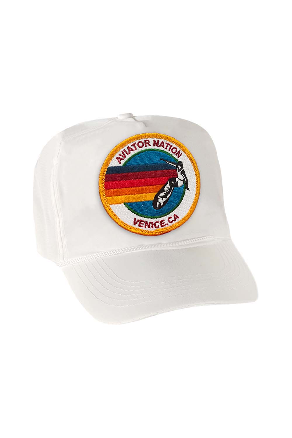SIGNATURE - VINTAGE NYLON TRUCKER HAT HATS Aviator Nation 