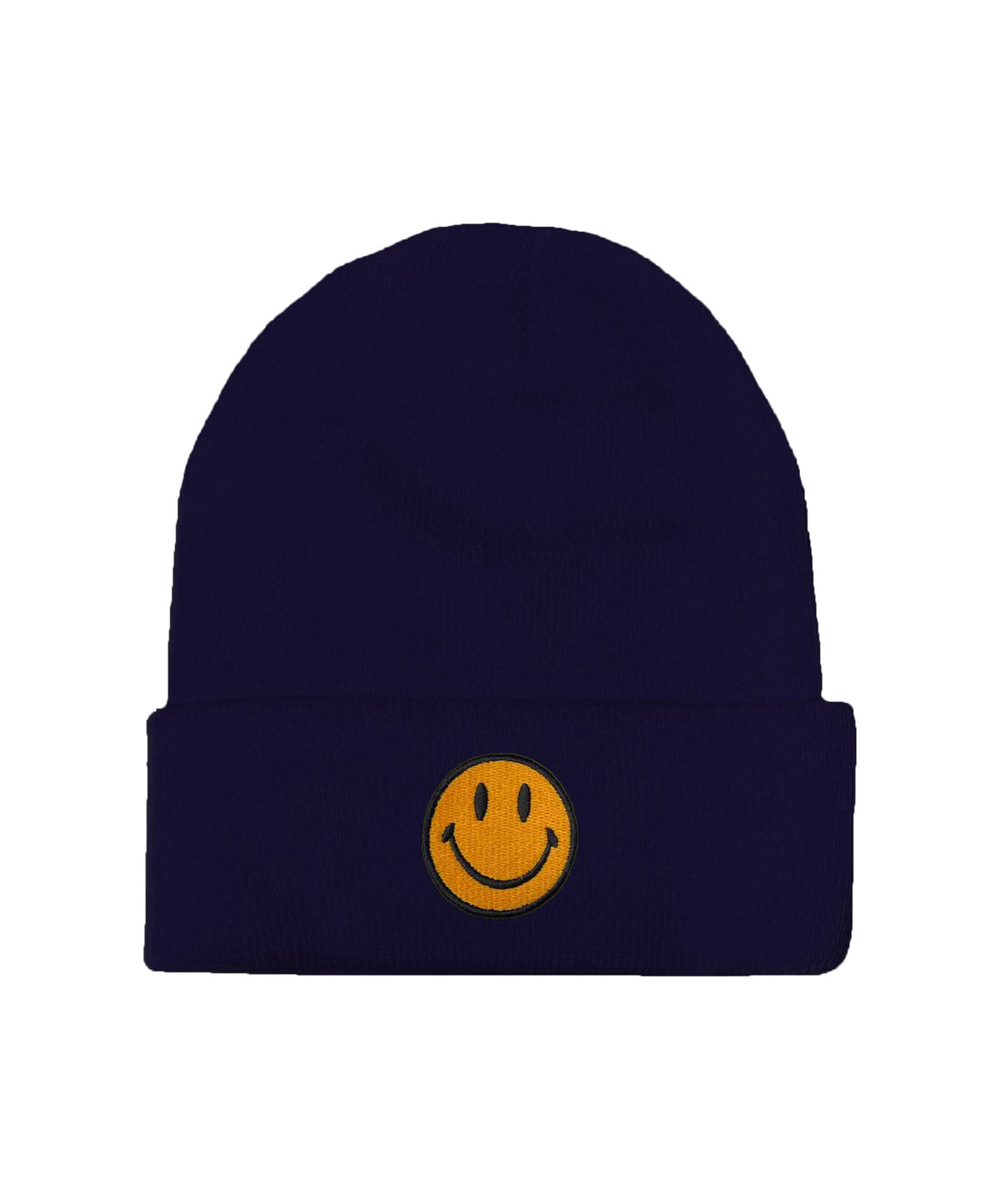 SMILEY 2 FULL RIB BEANIE NAVY Aviator Nation