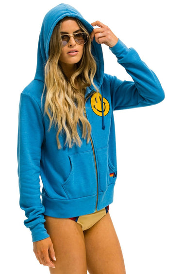 SMILEY 2 HOODIE - OCEAN Hoodie Aviator Nation 