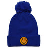 SMILEY POM POM RIB BEANIE Beanie Aviator Nation ROYAL 