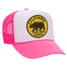 STATE PARK SEEKER VINTAGE TRUCKER HAT HATS Aviator Nation OS NEON PINK // WHITE // NEON PINK 