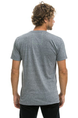 SURF NAKED TEE - HEATHER GREY Tees Aviator Nation 