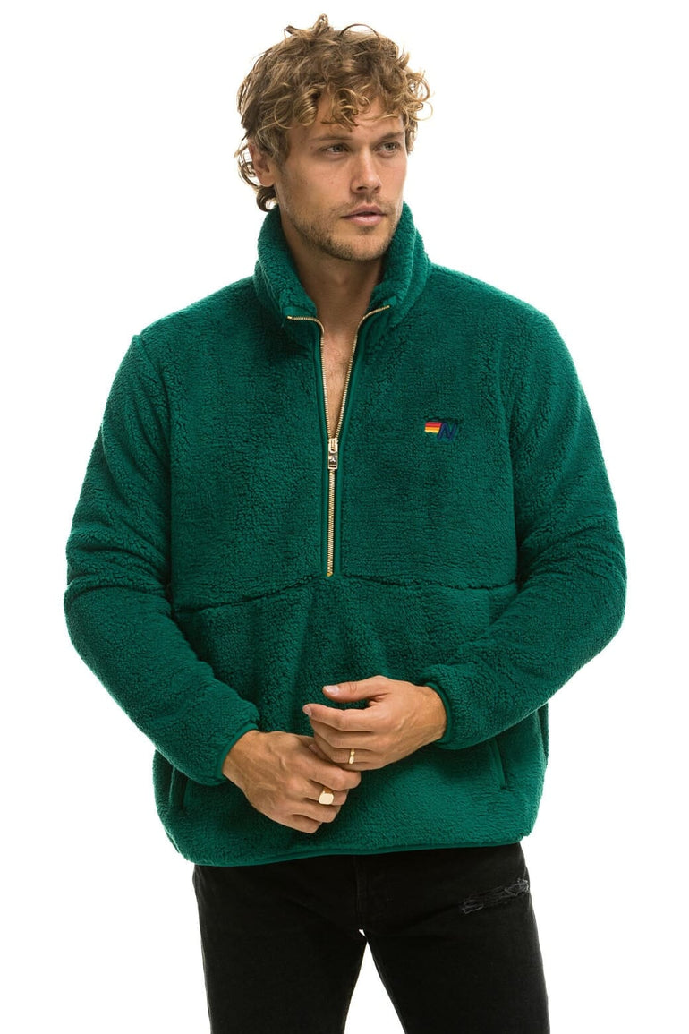TEDDY UNISEX HALF ZIP JACKET - AMAZON Unisex Outerwear Aviator Nation