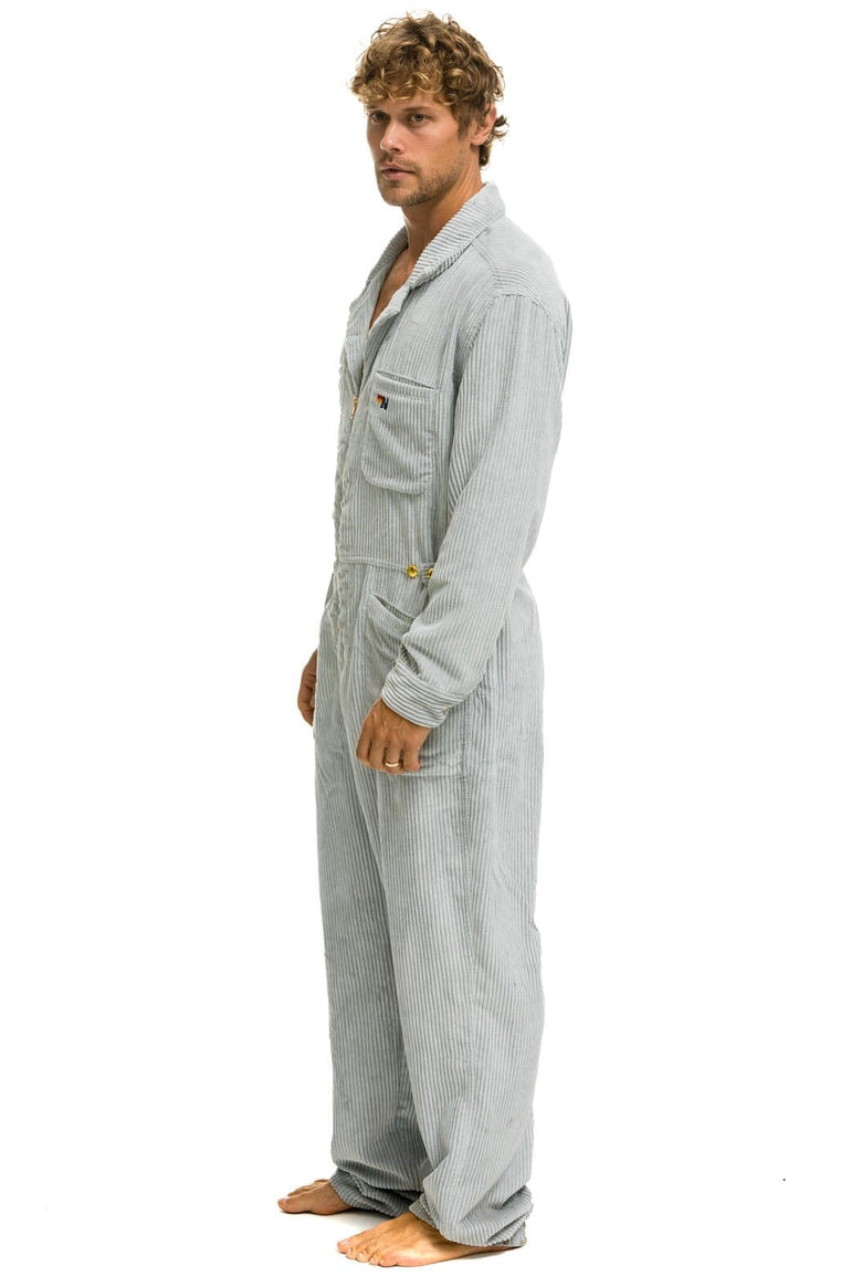 UNISEX CORDUROY FLIGHT SUIT - CLOUD Flight Suit Aviator Nation 