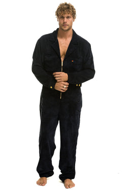 UNISEX CORDUROY FLIGHT SUIT - NAVY Flight Suit Aviator Nation 