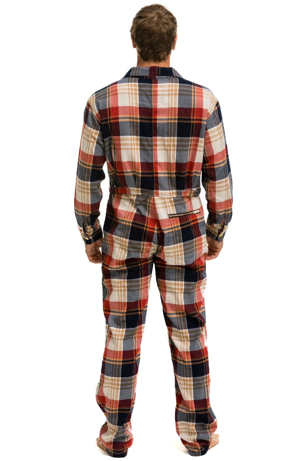 UNISEX PLAID FLIGHT SUIT - COWBOY PLAID Flight Suit Aviator Nation 