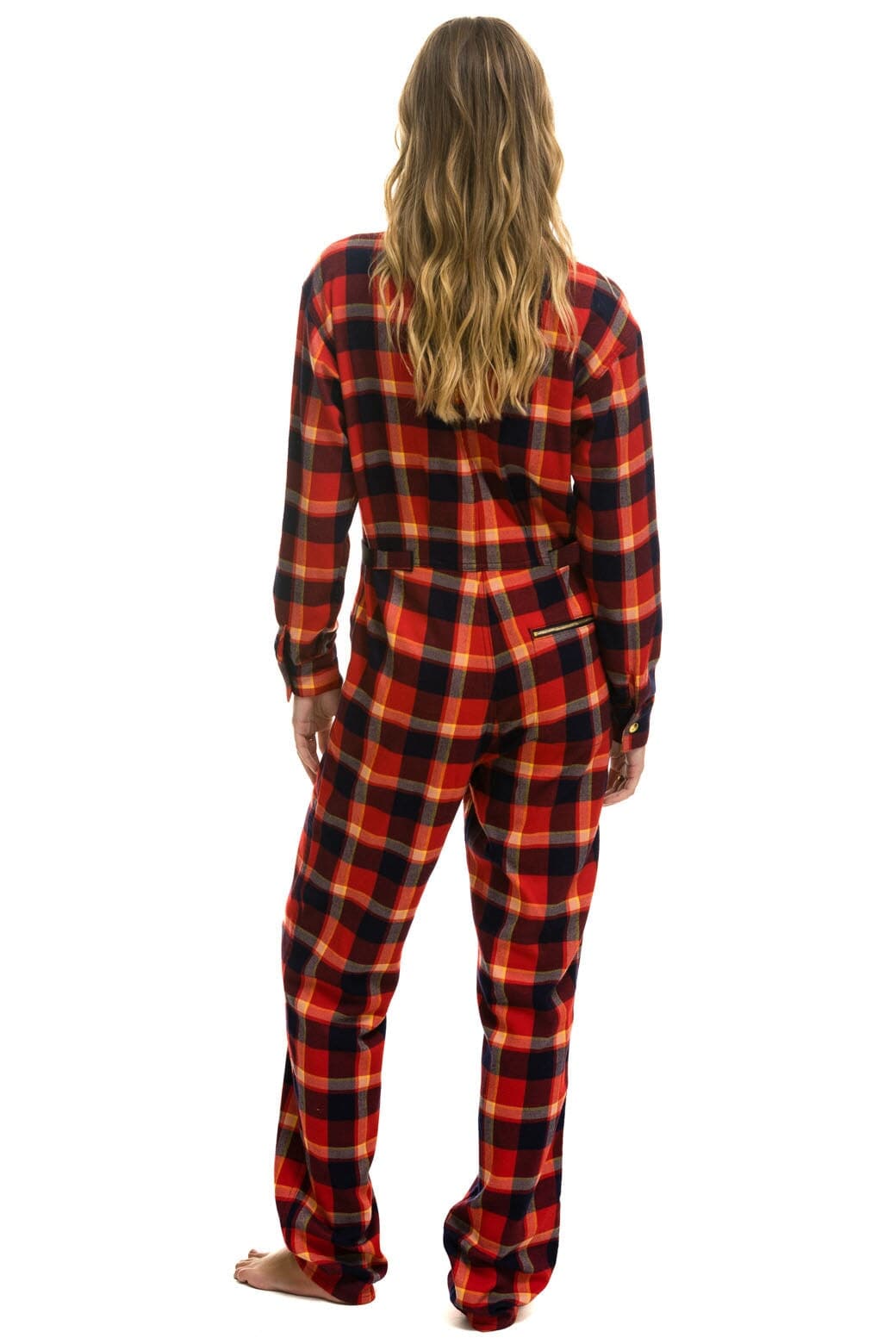 UNISEX PLAID FLIGHT SUIT - RUGBY PLAID Flight Suit Aviator Nation 
