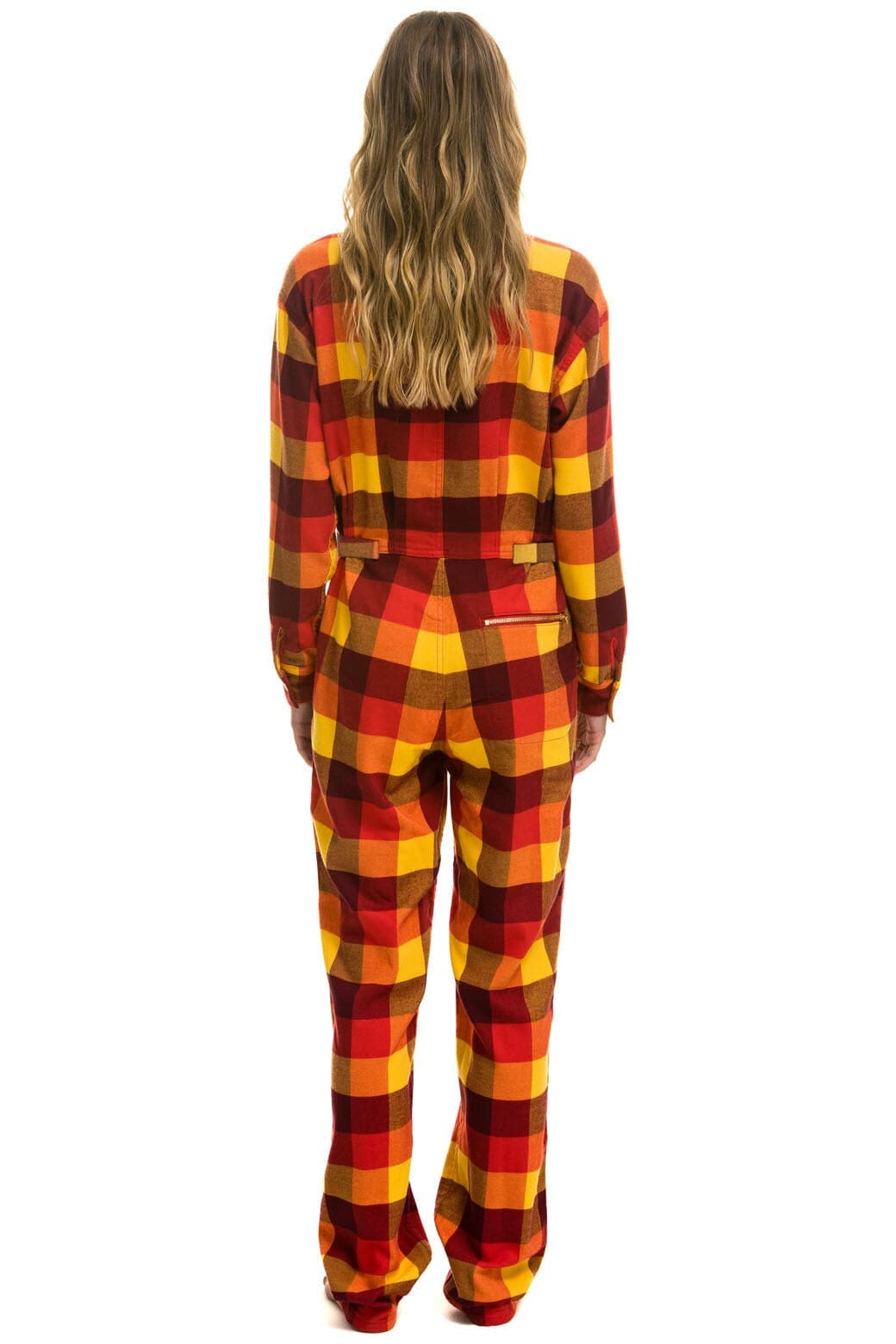 UNISEX PLAID FLIGHT SUIT - SURFY PLAID Flight Suit Aviator Nation 