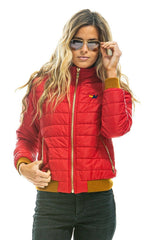WOMEN'S ALL SEASONS JACKET - CHERRY BARBADOS Women's Outerwear Aviator Nation 