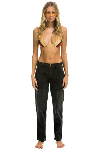 WOMEN'S HI RISE JESSICA JEAN - VINTAGE BLACK Women's Jeans Aviator Nation 
