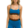 WOMEN'S LOGO ADJUSTABLE BRALETTE - CARIBBEAN Sports Bra Aviator Nation 