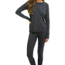 WOMEN'S MICRO MODAL BASE LAYER SET - TITANIUM Women's Outerwear Aviator Nation 