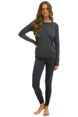 WOMEN'S MICRO MODAL BASE LAYER SET - TITANIUM Women's Outerwear Aviator Nation 