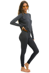 WOMEN'S MICRO MODAL BASE LAYER SET - TITANIUM Women's Outerwear Aviator Nation 