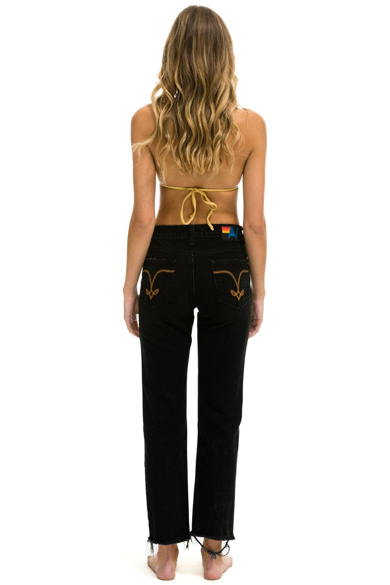 WOMEN'S MID RISE CANYON JEAN - VINTAGE BLACK Women's Jeans Aviator Nation