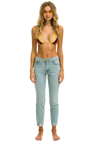 WOMEN'S MID RISE SLIM SURFER JEAN - VINTAGE Women's Jeans Aviator Nation 