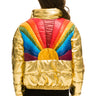 WOMEN'S SUNBURST APRES PUFFER JACKET - GLOSSY GOLD Jacket Aviator Nation 